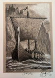 Sailing South To War - print