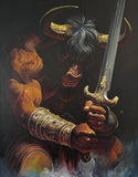 Prisoner of the Labyrinth — Original Painting by Conrad Keely
