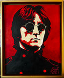 John Lennon original painting on canvas