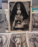 The Dark Oracle - Original Drawing