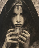 The Dark Oracle - Original Drawing