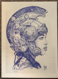 Saturnine Hoplite of the Rim Golds - print