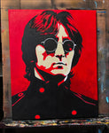 John Lennon original painting on canvas