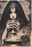 The Dark Oracle - Original Drawing