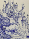 Citadel of Aldemere - original drawing
