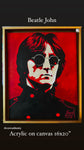 John Lennon original painting on canvas