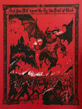 Trail of Dead Red Silkscreen Print – Special Edition