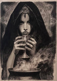 The Dark Oracle - Original Drawing