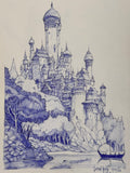 Citadel of Aldemere - original drawing