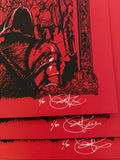 Trail of Dead Red Silkscreen Print – Special Edition