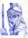 Defender of Troy — Print