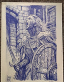 The Anguish of Battle - print