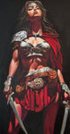 Gladiatrix — Original Painting by Conrad Keely