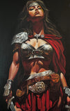 Gladiatrix — Original Painting by Conrad Keely