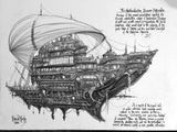 Arthashastra Leisure Pallisadio - original pen drawing
