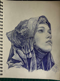 Fremen girl - original drawing
