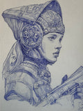 The Emperor’s Saudakar - original drawing