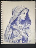 Celtic Sword Maiden - original drawing