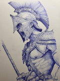 Wrath of Achilles - original drawing