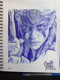 Boudicca of the Iceni - original drawing