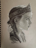 Guinevere - original drawing