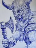 Berserker - original drawing