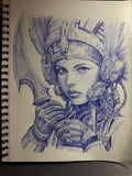 Crysknife - original drawing