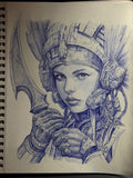 Crysknife - original drawing
