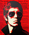 Lou Reed original painting