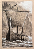 Sailing South To War - print