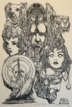 Eyes of Panesh — Limited edition art print by Conrad Keely