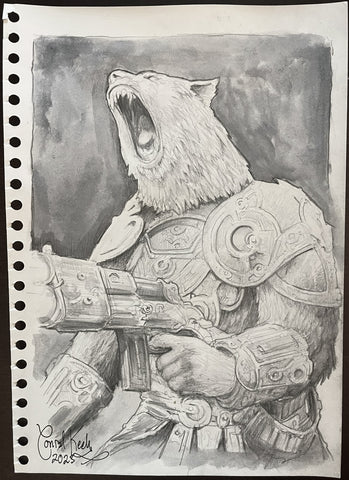 Bear With Gun