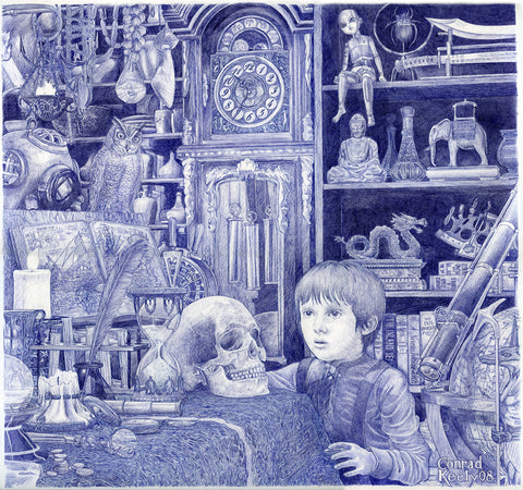 Alchemical Table — Limited edition art print by Conrad Keely 